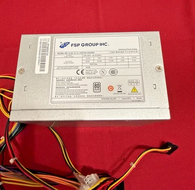 Alimentatore per PC FSP Group 220W Power Supply Unit PSU FSP220-50AABA Acer - Immagine 1 di 3