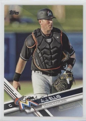 2017 Topps Update Father's Day Powder Blue /50 AJ Ellis #US169 - Image 1 of 2