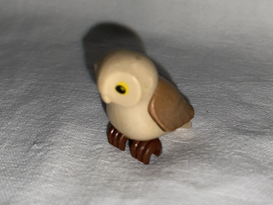 Playmobil Chouette Marron Du 1024 Enfants Indiens Oiseaux Animaux - Photo 1/1