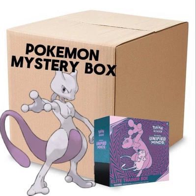 Pokémon Mystery Box Guaranteed One Etb Or UPC And Minimum $20 In Singles - Image 1 of 4