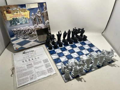 Harry Potter Wizard Chess Set - Mattel 2002 - Complete in Box - Image 1 of 4