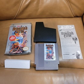 Castlevania 3 Dracula's Curse Nintendo NES Box Game Insert