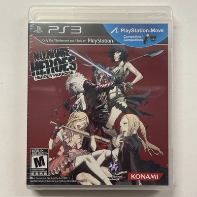 No More Heroes: Heroes' Paradise PS3 совершенно новая запечатанная американская версия Playstation 3 - Изображение 1 из 2