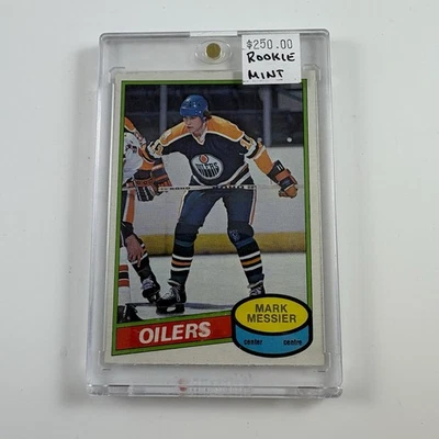 Tarjeta de novato Mark Messier 1980-81 O-Pee-Chee #289 Edmonton Oilers Foto 1 de 2