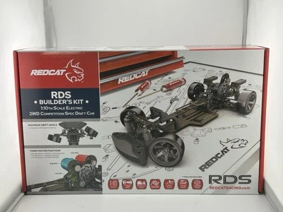 Redcat Racing RDS 1/10 Builders Kit Drift car Carbon Fiber Chassis RER16205 - Image 1 of 4