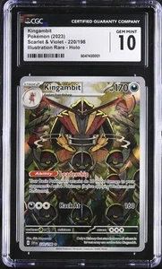 2023 Scarlet & Violet #220/198 Kingambit CGC 10 - Picture 1 of 2