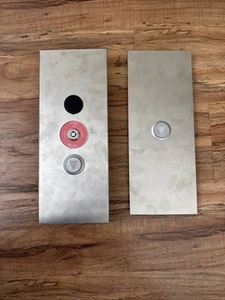 Lot of 2 ELEVATOR PUSH BUTTONS See pictures - Picture 1 of 9