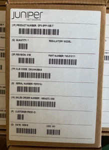 Brand new sealed Juniper QFX-SFP-1GE-T 740-013111 1000Base-T SFP-T RJ45 100m - Picture 1 of 1