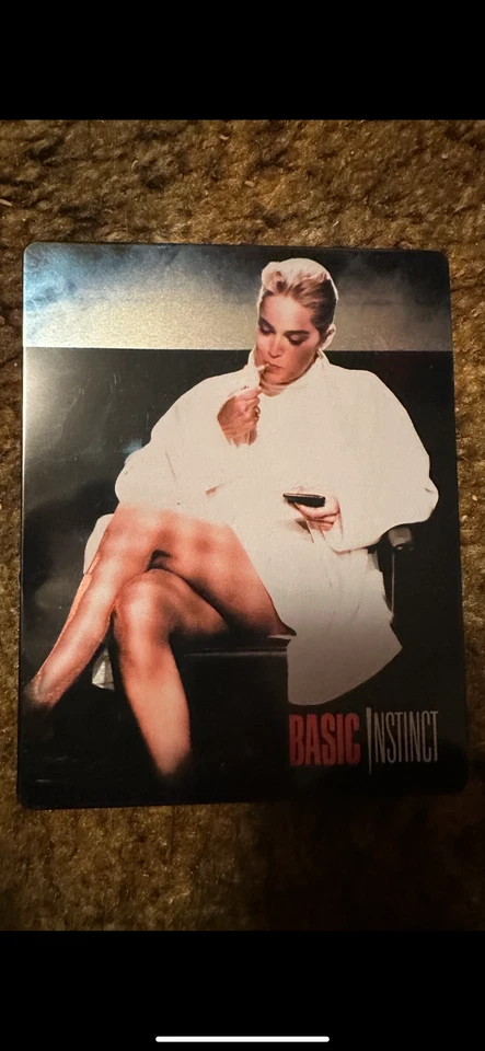 BASIC INSTINCT (1992) Blu-ray- Steelbook ZAVVI (UK) REGION FREE *d - Image 1 of 4