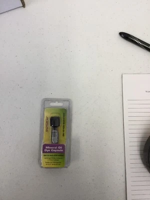 Spectroline GS-101CS Mineral Oil Dye Capsule - Image 1 of 2