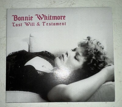 Bonnie Whitmore Last Will & Testament Audio CD Album Radio Promo Copy Foto 1 de 4