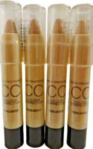 4 Stück MAX FACTOR CC COLOUR CORRECTOR CONCEALER ABDECKSTIFT FOUNDATION MAKEUP - Bild 1 von 6