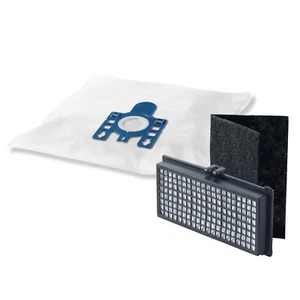 20 Staubsaugerbeutel + 1 Hepa- & 1 Motorfilter für Miele S 711, S711 Sparpack - Bild 1 von 3