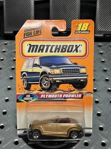Matchbox 1998 18/75 Cool Concepts Plymouth Prowler 1:64 Diecast Car NIP - Picture 1 of 11