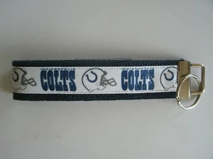 Indianapolis Colts Key Chain Key Fob Key Ring Made in USA Free Ship - Picture 1 of 4