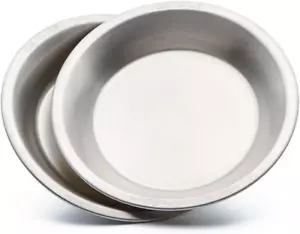 Camping Plates – Can Also Be Used as Camping Bowls or a Camp Fry Pan Stainless S - Picture 1 of 6