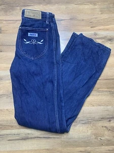 VINTAGE PS Gitano Jeans Womens Size 12 Blue Denim High Waisted Tapered Mom - Picture 1 of 8