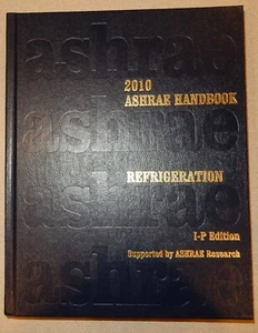 2010 Ashrae Handbook: Refrigeration, I-P Edition With CD - Picture 1 of 4