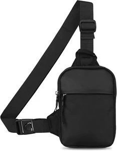Waterproof Sling Chest Bag - Multi-Pocket Crossbody for Hiking & Travel - Bild 1 von 7