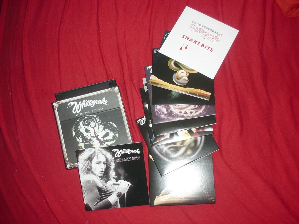 Whitesnake Little box o` snakes 8 CD set with booklett - Bild 1 von 1