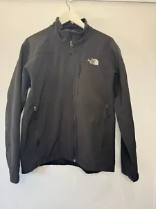 The North Face TFN Apex Jacket Mens Large L Black Full Zip Pocket Outdoor Hiking - Picture 1 of 6