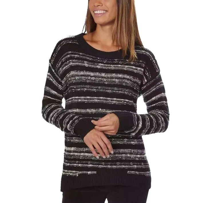 Calvin Klein Jeans Black Size S Ladies' Marled Sweater