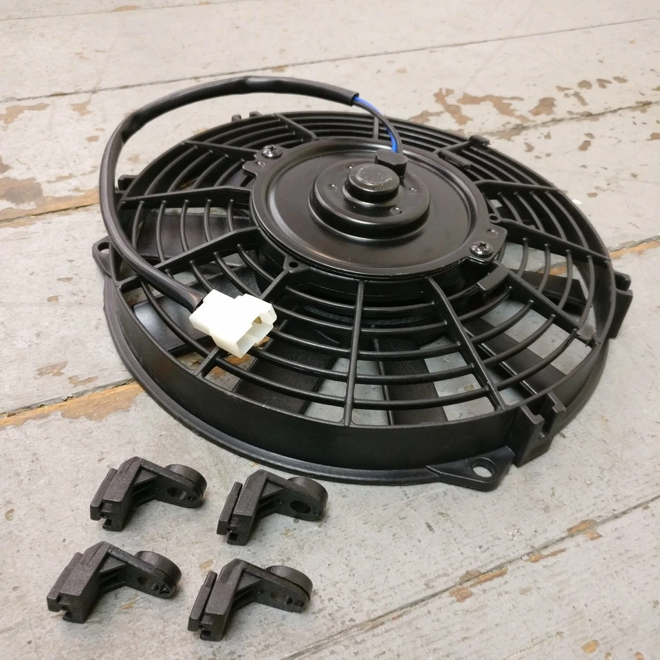 1948 и позже Studebaker 9 дюймов высокопроизводительный вентилятор охлаждения радиатор pushpull - Изображение 1 из 4