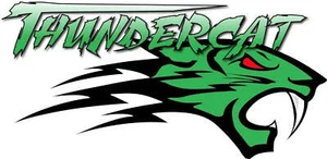 Thundercat Green Decal - Picture 1 of 3