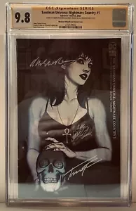 Sandman Universe: Nightmare Country #1 (2023) CGC 9,8*3x signierte mexikanische Folie - Bild 1 von 3