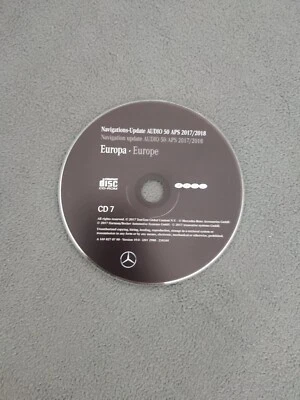 Mercedes Navigation CD AUDIO 50 APS NTG2 DENMARK SWEDEN NORWAY FINLAND 2017/2018 - Bild 1 von 3