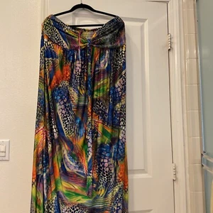 “The Sisters” Multicolor Animal Print Dress approx 2X - Picture 1 of 4