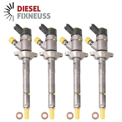 4x EINSPRITZDÜSE FORD FOCUS II 1.6 TDCi CITROEN C3 C4 C5 1.6 HDi 0445110259 - Bild 1 von 4