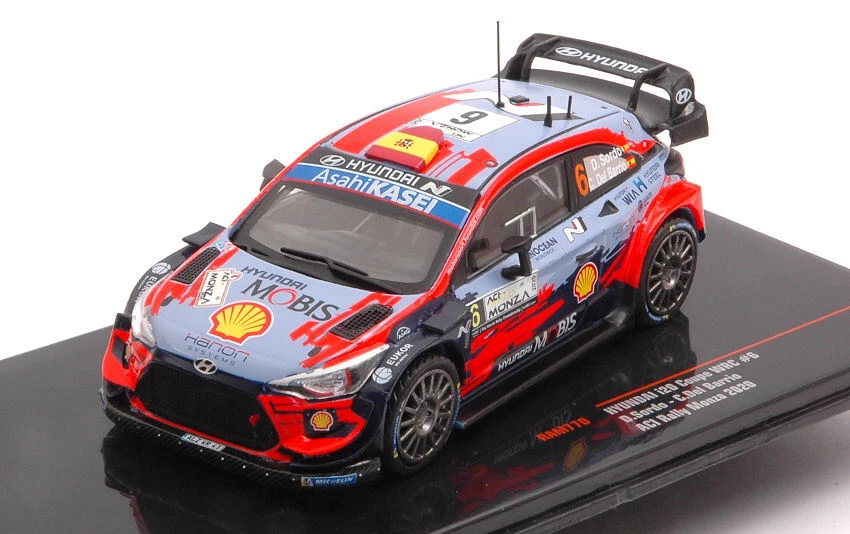 Ixo Model HYUNDAI i20 COUPE WRC N.6 RALLY MONZA 2020 SORDO-DEL BARRIO 1:43 - Immagine 1 di 1