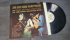 Jim And Jesse McReynolds-Country And Western Faith Songs Record 1950s 33rpm 741 
