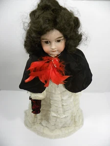 Antique German Bisque LHB Doll 24" Louis Herman Bonvoisin - Bild 1 von 9