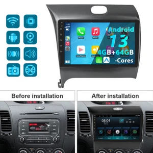 9in Android 13 For KIA Cerato K3 Forte 2013-2016 Car Radio Stereo 2 Din WiFi GPS - Picture 1 of 12