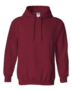 Gildan Heavy Blend Hooded Sweatshirt 18500 XL Sweatshirt Cardinal Red - Picture 1 of 1