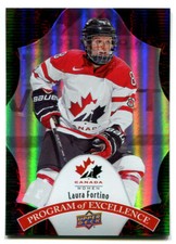 2016-17 UD Team Canada Program of Excellence Laura Fortino Card #POE-42