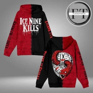 Ice Nine Kills Spencer Goes To Hell Split All Over Print 3D Shirt - Picture 1 of 4