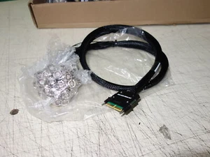 Evertz Xlink-BHP-1 to BNC 32 Audio AES Break Out Cable MMX EQX Routers * NEW - Picture 1 of 5
