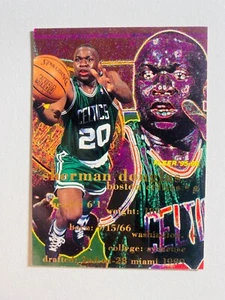 1995-96 FLEER #9 SHERMAN DOUGLAS NM-MT NBA BASKETBALL CARD - Picture 1 of 2