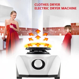 Laundry Dryer 1200W Mini Electric Laundry Dryer High Efficiency Clothes grRbu - Picture 1 of 12