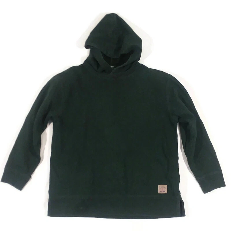 Толстовка с капюшоном женская Lauren Ralph Lauren размер Petite маленький пуловер хлопковая смесь зеленая - Изображение 1 из 4