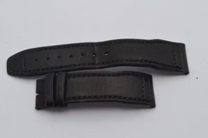 IWC LEDER ARMBAND FÜR FLIEGERUHR 20MM FÜR DORNSCHLIESSE 18MM FLIEGERUHR  SCHWARZ - Bild 1 von 2