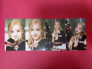 BLACKPINK ROSE PHOTOCARD The Game Photocard Christmas Edition ROSE ver. - Picture 1 of 1