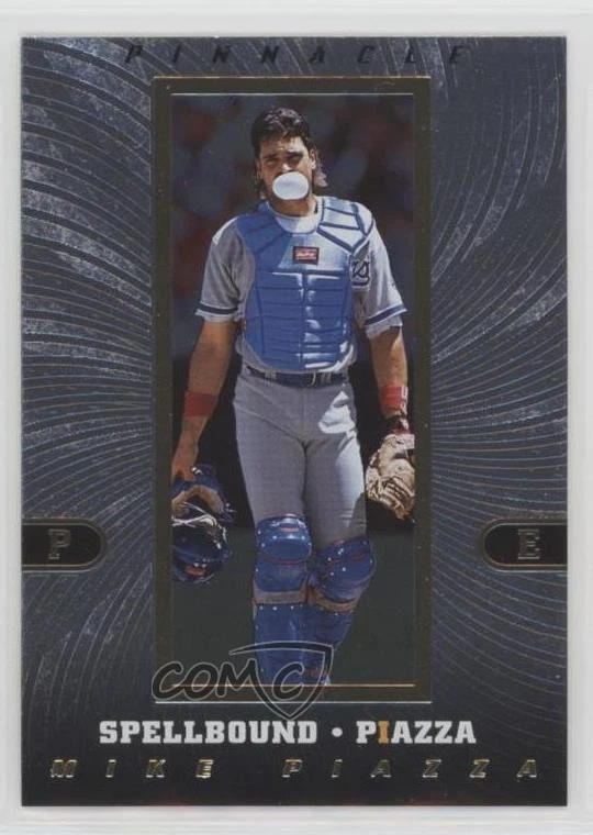 1997 New Pinnacle Spellbound Mike Piazza #2MP HOF - Image 1 of 2