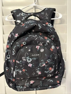 Dakine PROM Floral Backpack with Multi-Pocket Design 25L Laptop Backpack Black  - Image 1 of 4