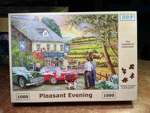 House Of Puzzles Jigsaw 1000 Pieces Pleasant Evening Jigsaw HOP - Picture 1 of 2