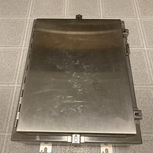 Caja de acero inoxidable Hoffman A20H1608SSLP 20x16x8 Nema 4X sin agujeros - Imagen 1 de 7