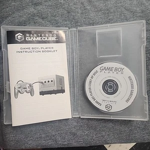 Nintendo GameCube Game Boy Player Folleto de instrucciones de inicio con estuche sin disco - Imagen 1 de 2